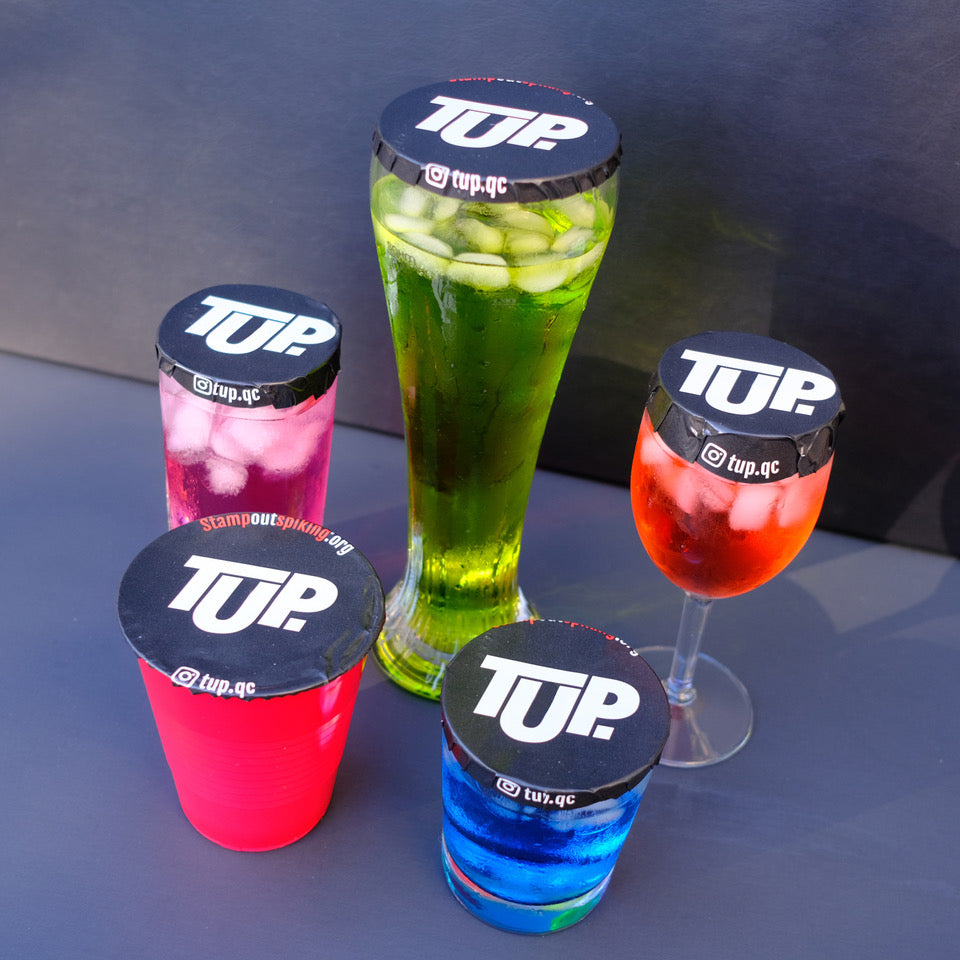 TUP Adaptable Protection Drogue Viol Couvre-verre