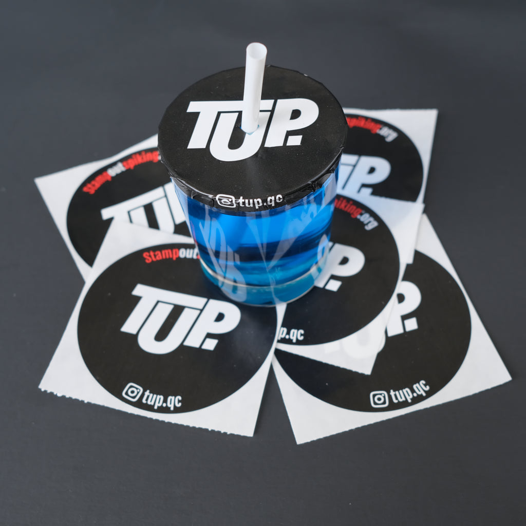 TUP Quantité 5 Protection Drogue Viol Couvre-verre